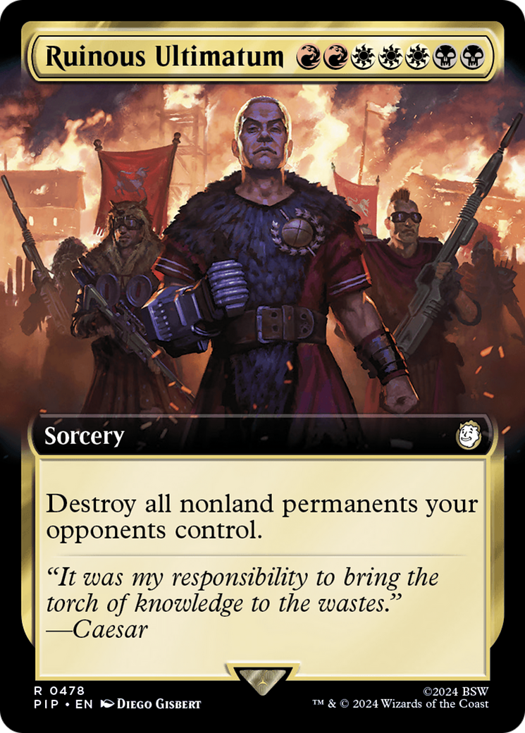 Ruinous Ultimatum (Extended Art) [Fallout] - Trinity Hobby