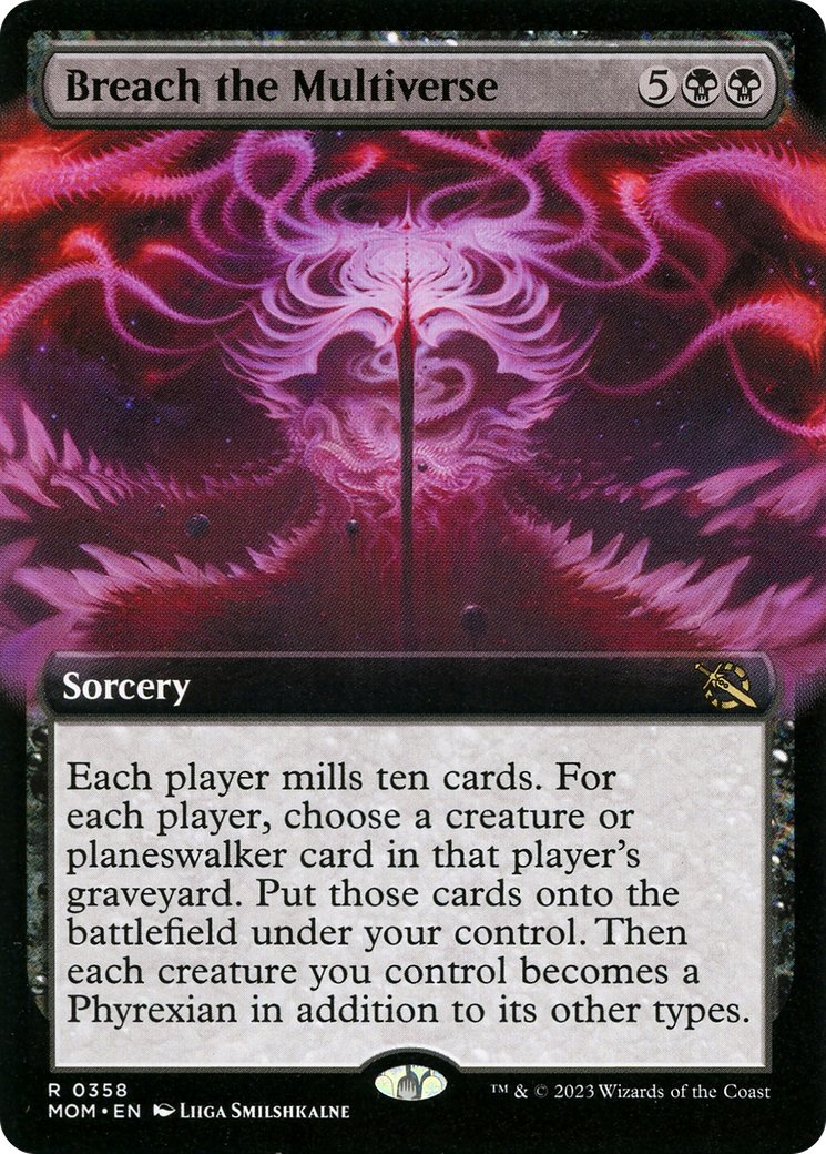 Breach the Multiverse (Extended Art) [March of the Machine] - Trinity Hobby