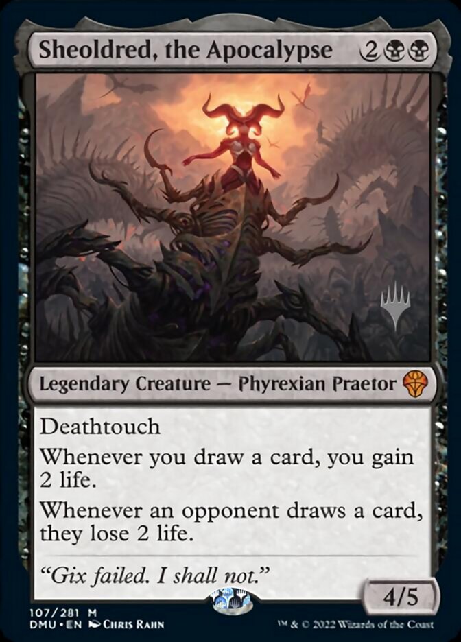 Sheoldred, the Apocalypse (Promo Pack) [Dominaria United Promos] - Trinity Hobby