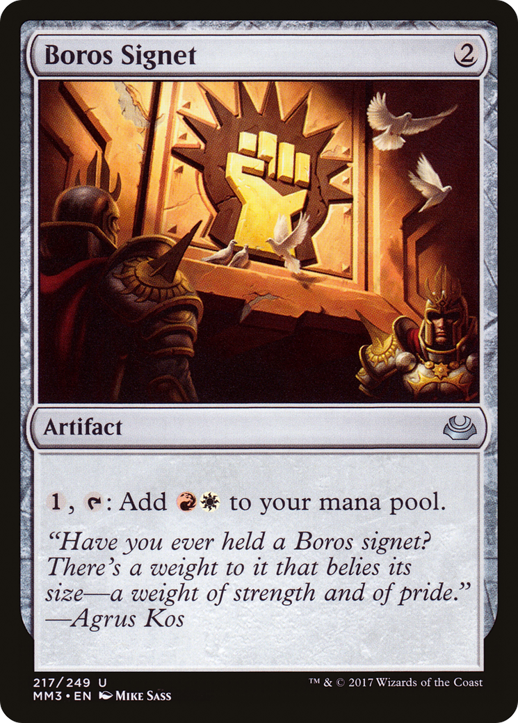 Boros Signet [Modern Masters 2017] - Trinity Hobby