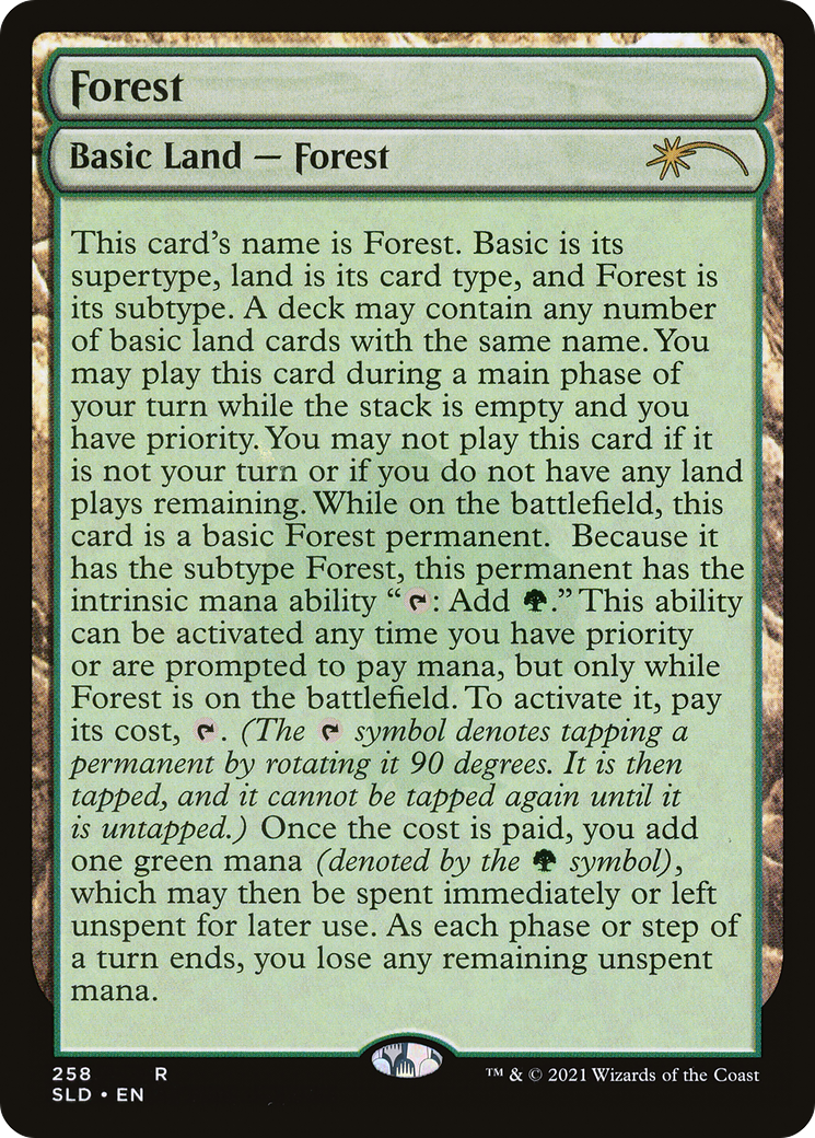 Forest (258) [Secret Lair Drop Series] - Trinity Hobby