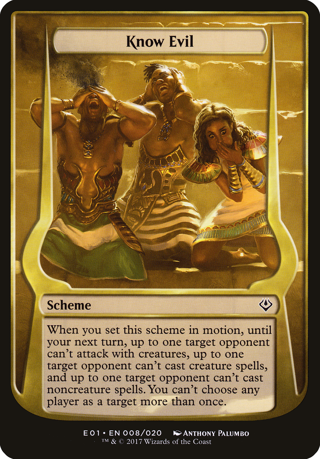 Connaître le mal (schémas) [Archenemy : schémas de Nicol Bolas] 