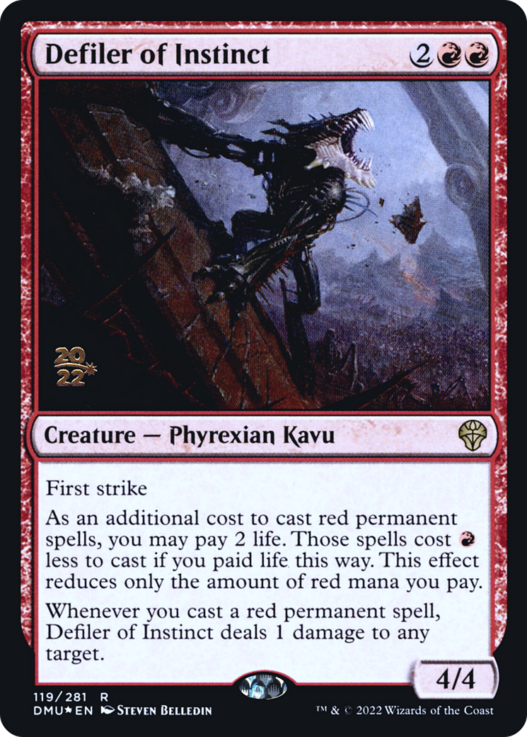 Defiler of Instinct [Dominaria United Prerelease Promos] - Trinity Hobby