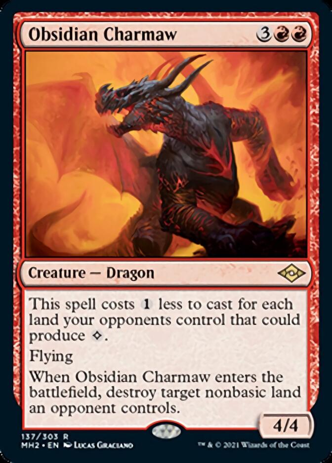 Obsidian Charmaw [Modern Horizons 2] - Trinity Hobby