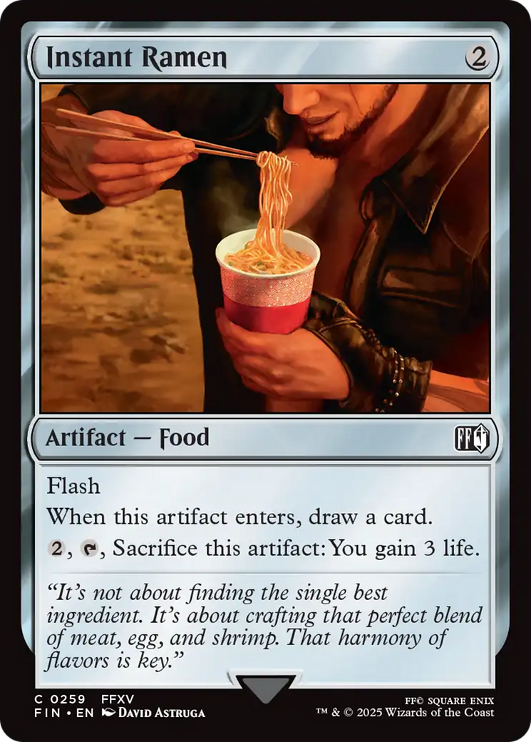 Instant Ramen  (FIN-259) - [FINAL FANTASY]