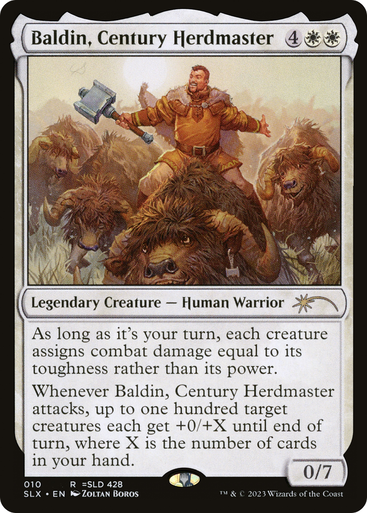 Baldin, Century Herdmaster [Secret Lair: Universes Within] - Trinity Hobby