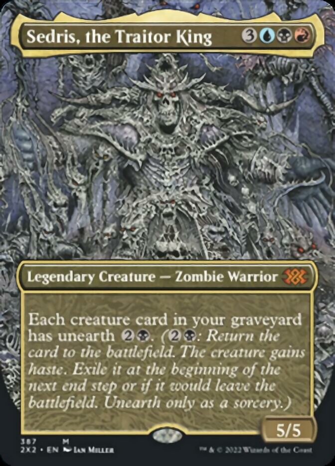 Sedris, the Traitor King (Borderless Alternate Art) [Double Masters 2022] - Trinity Hobby