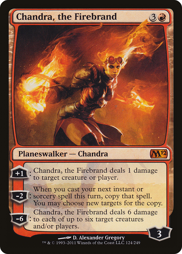 Chandra, the Firebrand [Magic 2012] - Trinity Hobby