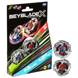 [Pre-Order]   Beyblade X Tail Viper 5-80O and Sword Dran 3-60F Top Dual Pack Set