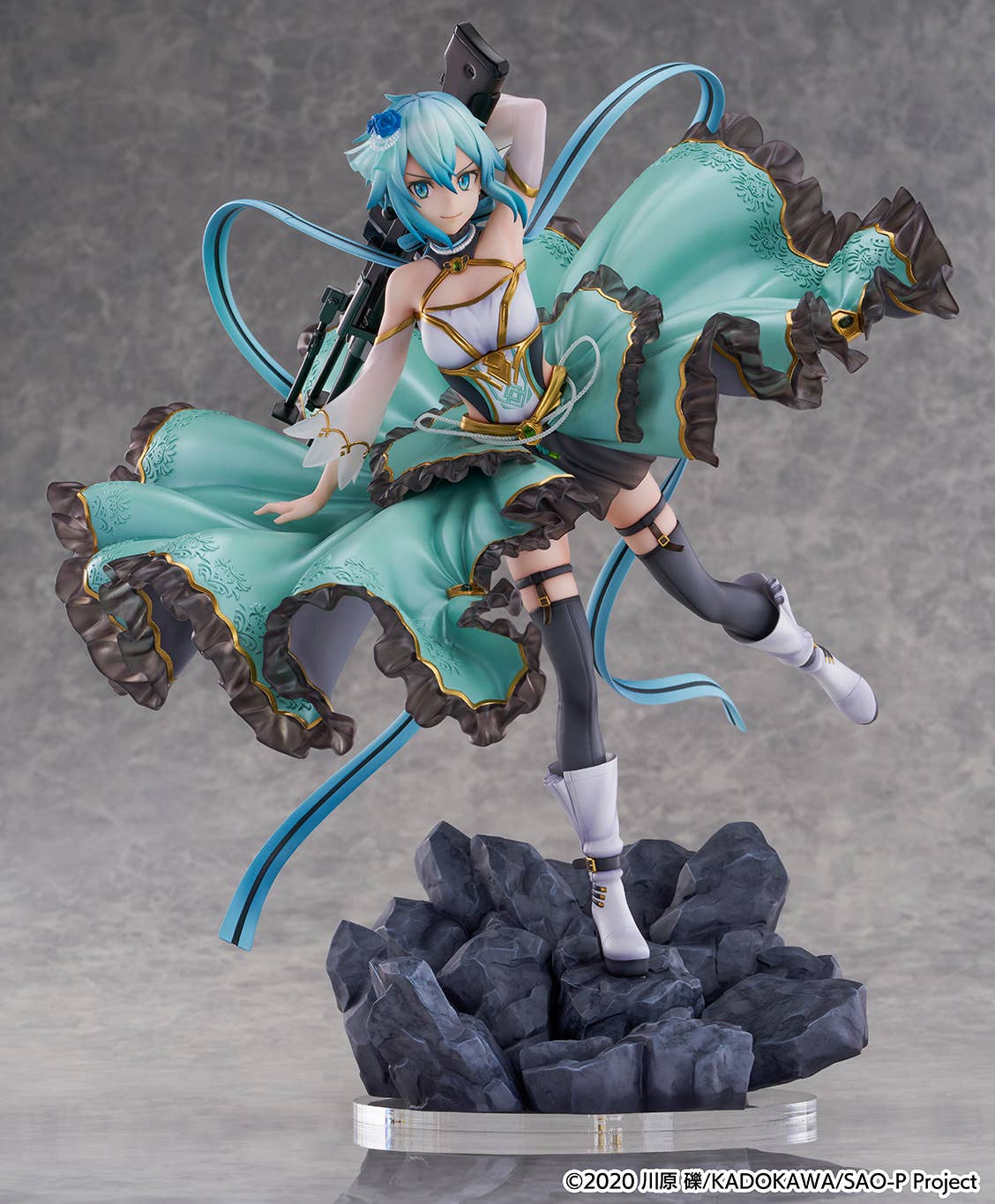 Sinon -Crystal Dress Ver.-1/7 Scale Figure