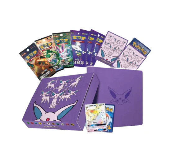 Pokemon Espeon Eevee GX Gift Box Simplified Chinese - Trinity Hobby