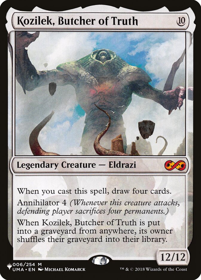 Kozilek, Butcher of Truth [The List] - Trinity Hobby