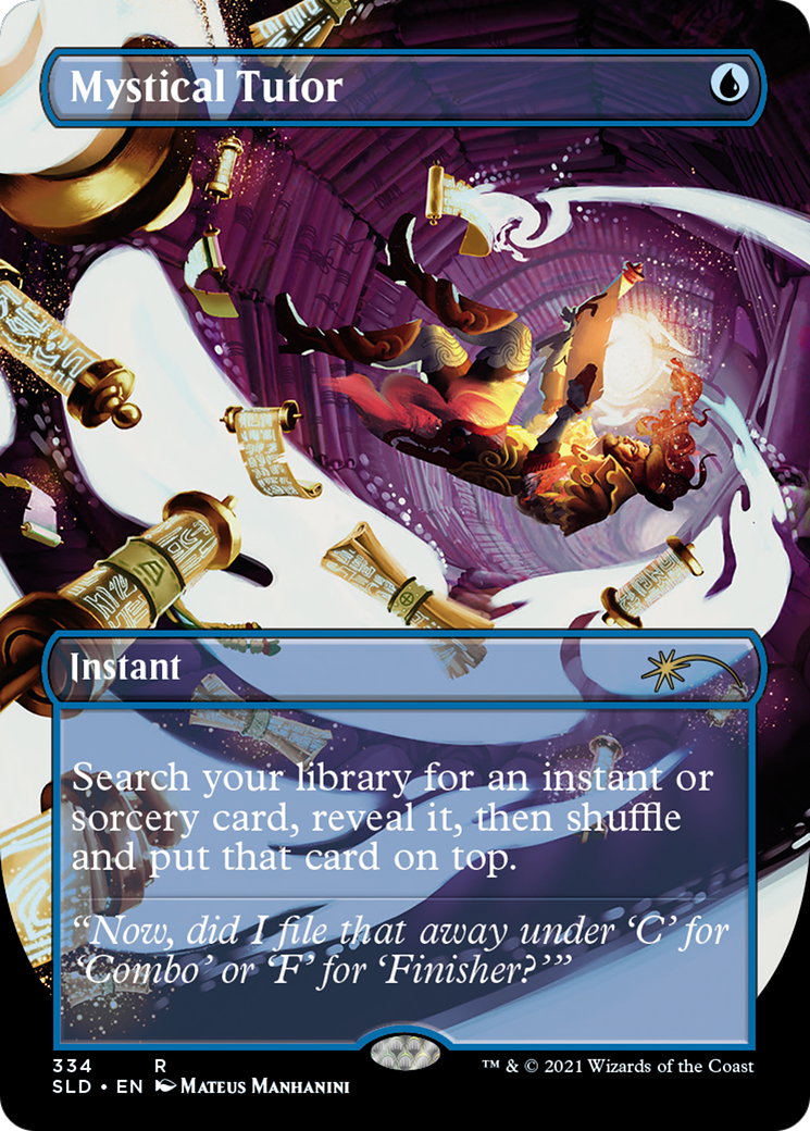 Mystical Tutor (Borderless) [Secret Lair Drop Series] - Trinity Hobby