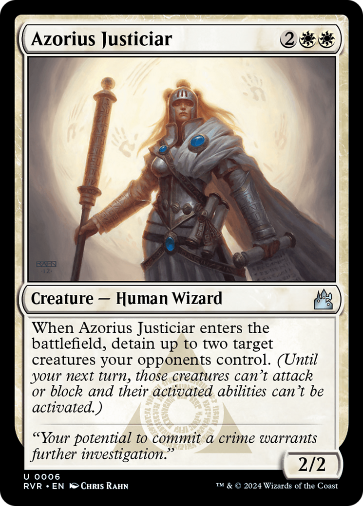 Azorius Justiciar [Ravnica Remastered] - Trinity Hobby