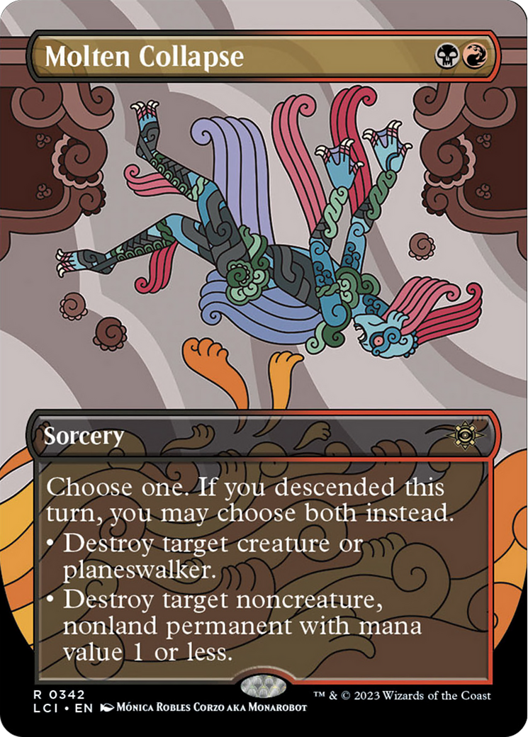 Molten Collapse (Borderless) [The Lost Caverns of Ixalan] - Trinity Hobby