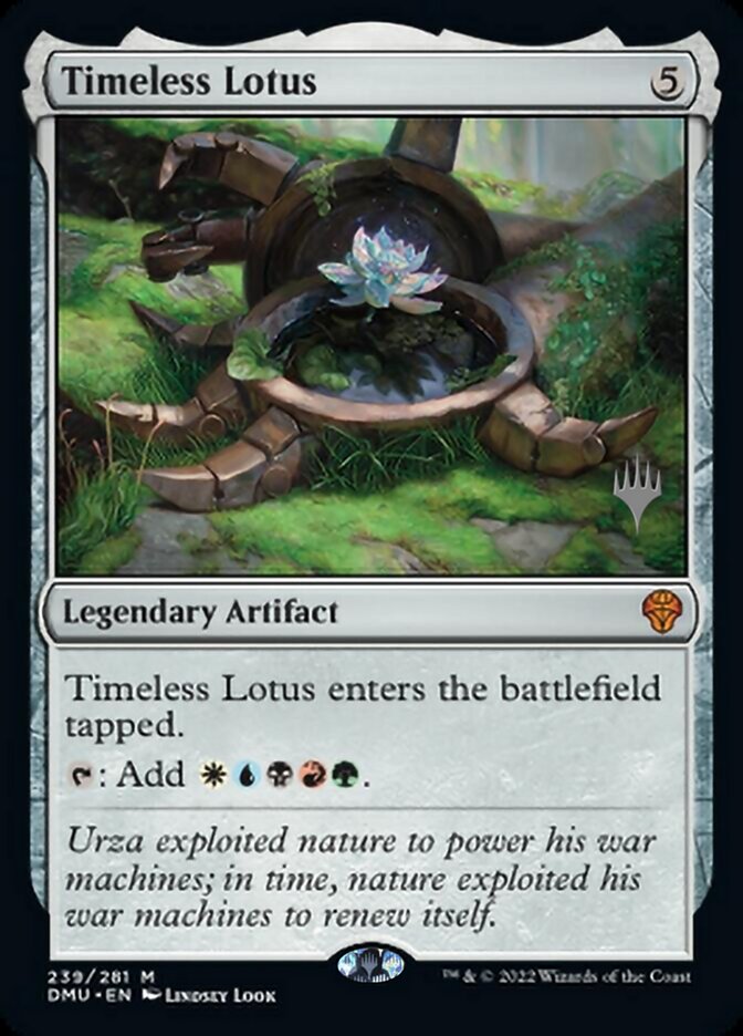 Timeless Lotus (Promo Pack) [Dominaria United Promos] - Trinity Hobby