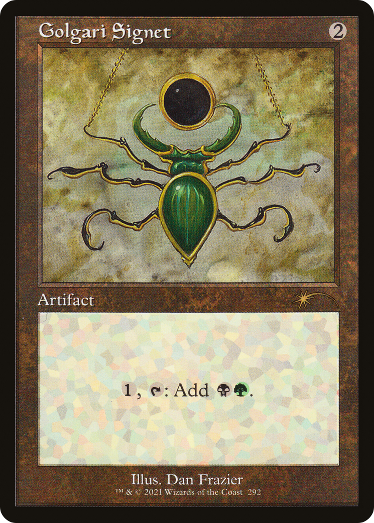 Golgari Signet (SLD-292) - [Secret Lair Drop] - Trinity Hobby