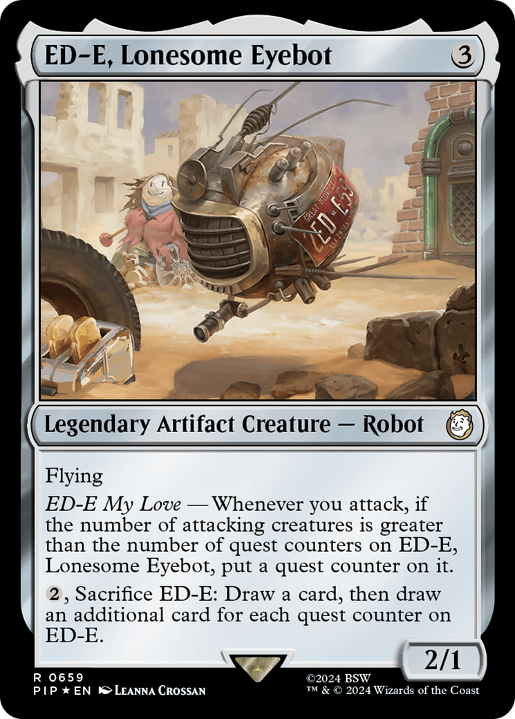 ED-E, Lonesome Eyebot (Surge Foil) [Fallout] - Trinity Hobby