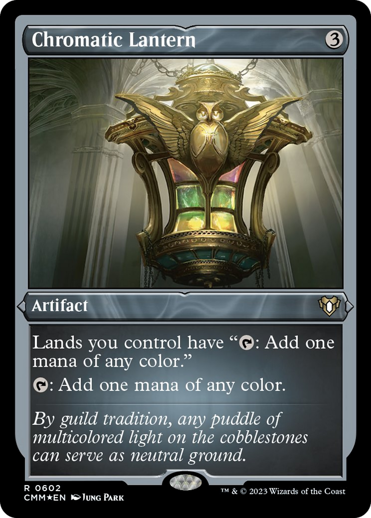 Chromatic Lantern (Foil Etched) [Commander Masters] - Trinity Hobby