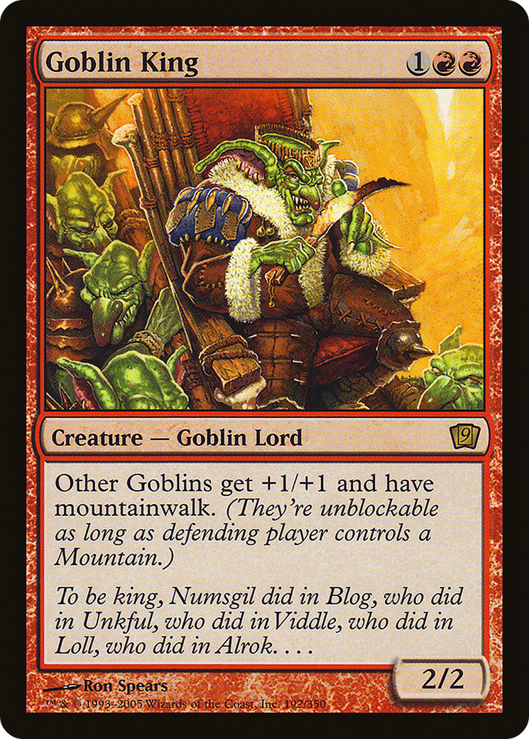 Goblin King [Ninth Edition] - Trinity Hobby