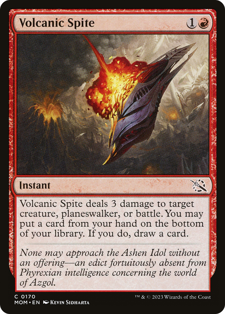 Volcanic Spite [March of the Machine] - Trinity Hobby