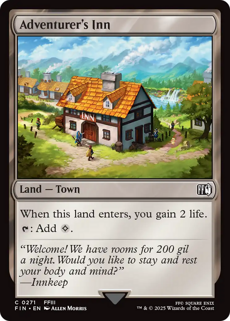 Adventurer's Inn  [Foil]  (FIN-271) - [FINAL FANTASY] - Trinity Hobby