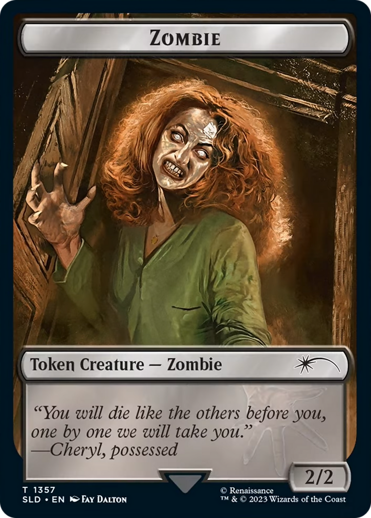 Zombie Token [Secret Lair Drop Series] - Trinity Hobby