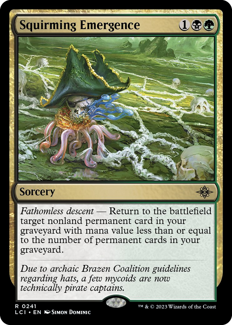 Squirming Emergence [The Lost Caverns of Ixalan] - Trinity Hobby