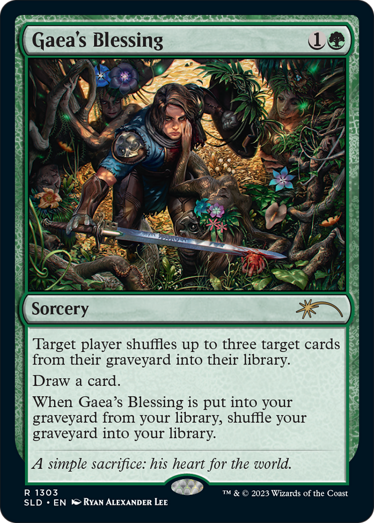 Gaea's Blessing [Secret Lair Drop Series] - Trinity Hobby