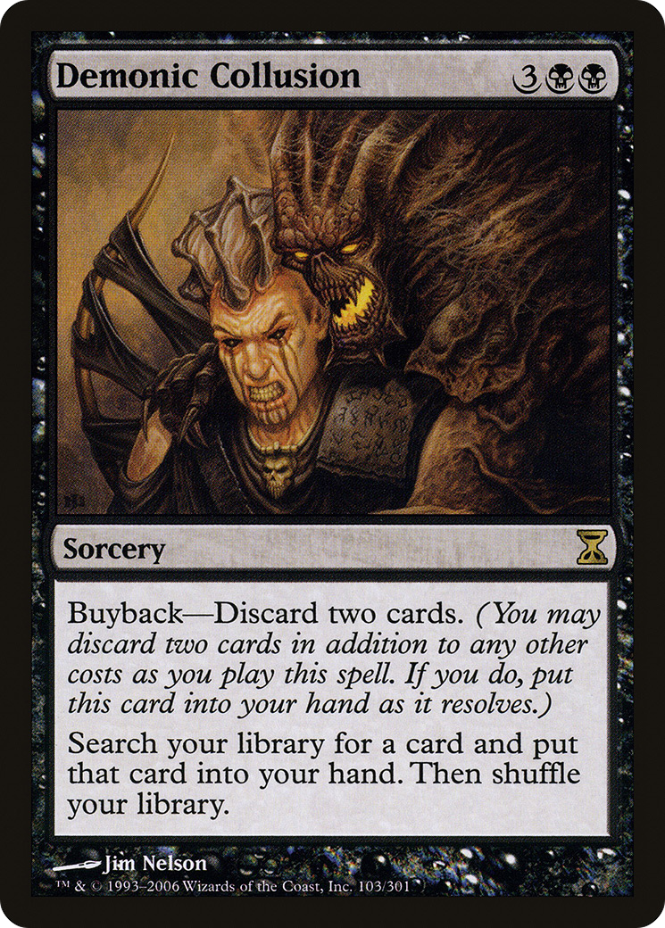 Demonic Collusion [Time Spiral] - Trinity Hobby
