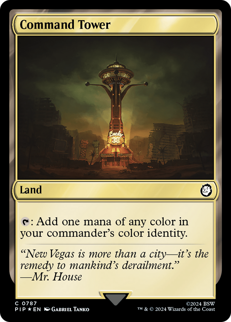 Command Tower (Surge Foil) [Fallout] - Trinity Hobby