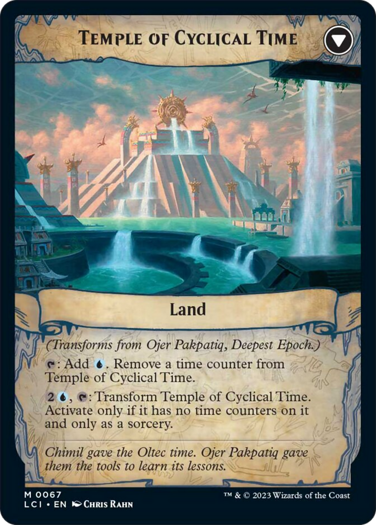 Ojer Pakpatiq, Deepest Epoch // Temple of Cyclical Time [The Lost Caverns of Ixalan] - Trinity Hobby