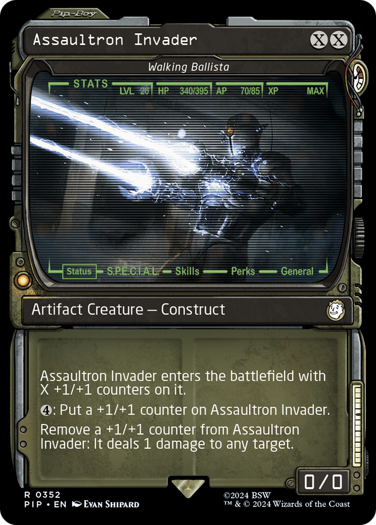 Assaultron Invader - Walking Ballista (Showcase) [Fallout] - Trinity Hobby