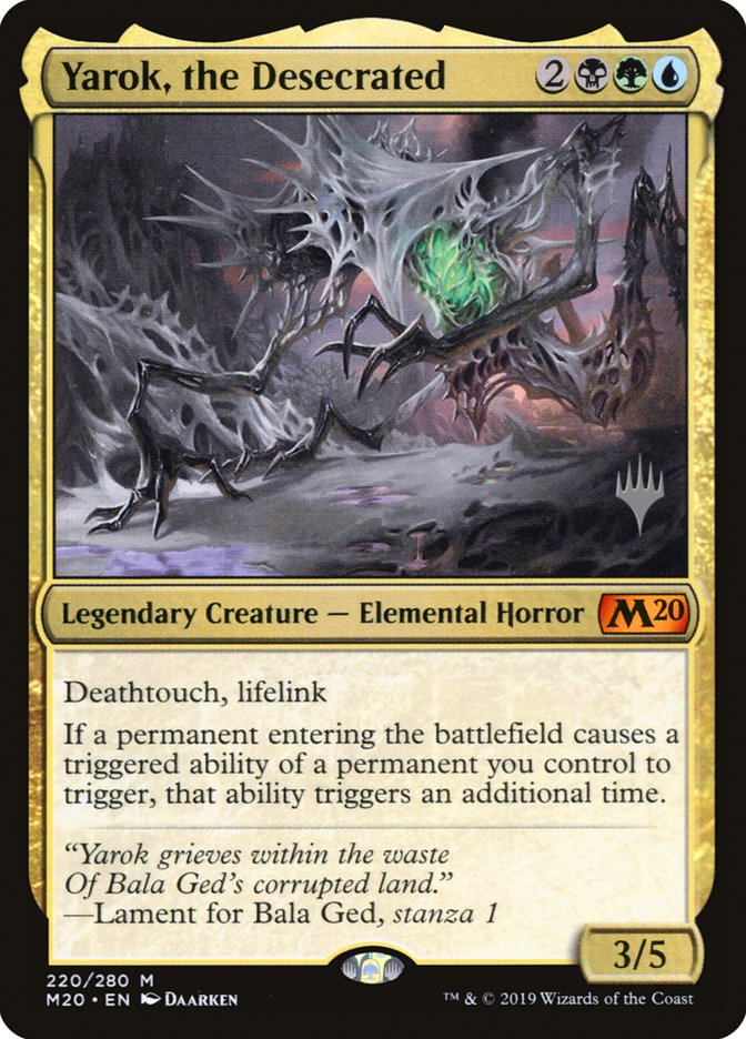 Yarok, the Desecrated (Promo Pack) [Core Set 2020 Promos] - Trinity Hobby