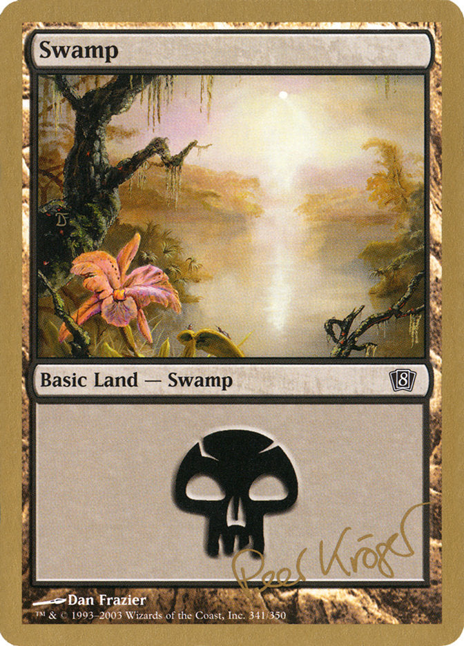 Swamp (pk341) (Peer Kroger) [World Championship Decks 2003] - Trinity Hobby