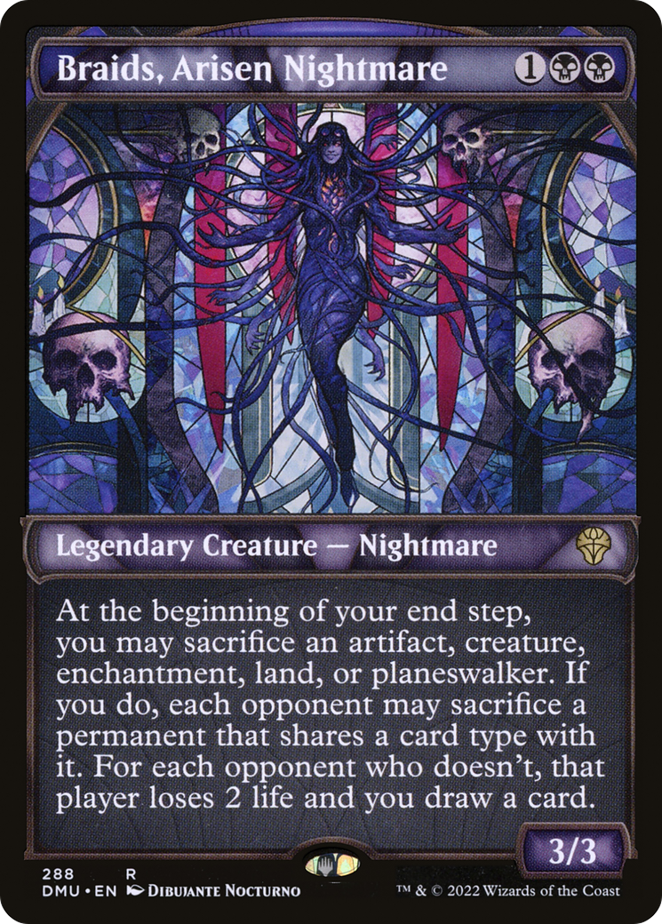 Braids, Arisen Nightmare (Showcase) [Dominaria United] - Trinity Hobby