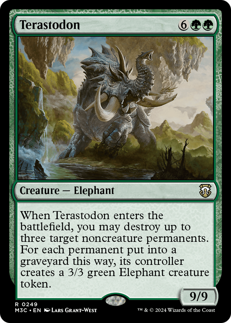 Terastodon  [Foil]  (M3C-249) - [Modern Horizons 3 Commander] - Trinity Hobby