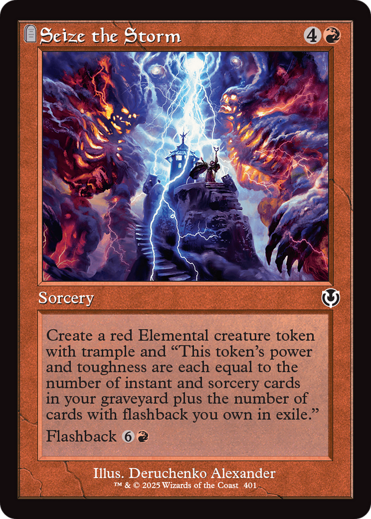 Seize the Storm (Retro Frame) [Innistrad Remastered] - Trinity Hobby