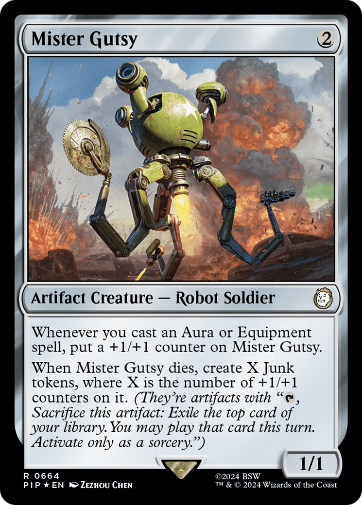 Mister Gutsy (Surge Foil) [Fallout] - Trinity Hobby