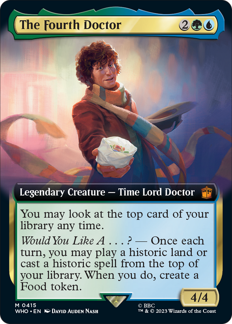 The Fourth Doctor (Extended Art) [Doctor Who] - Trinity Hobby