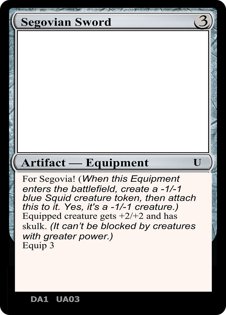 Épée de Ségovie [Événement inconnu] 
