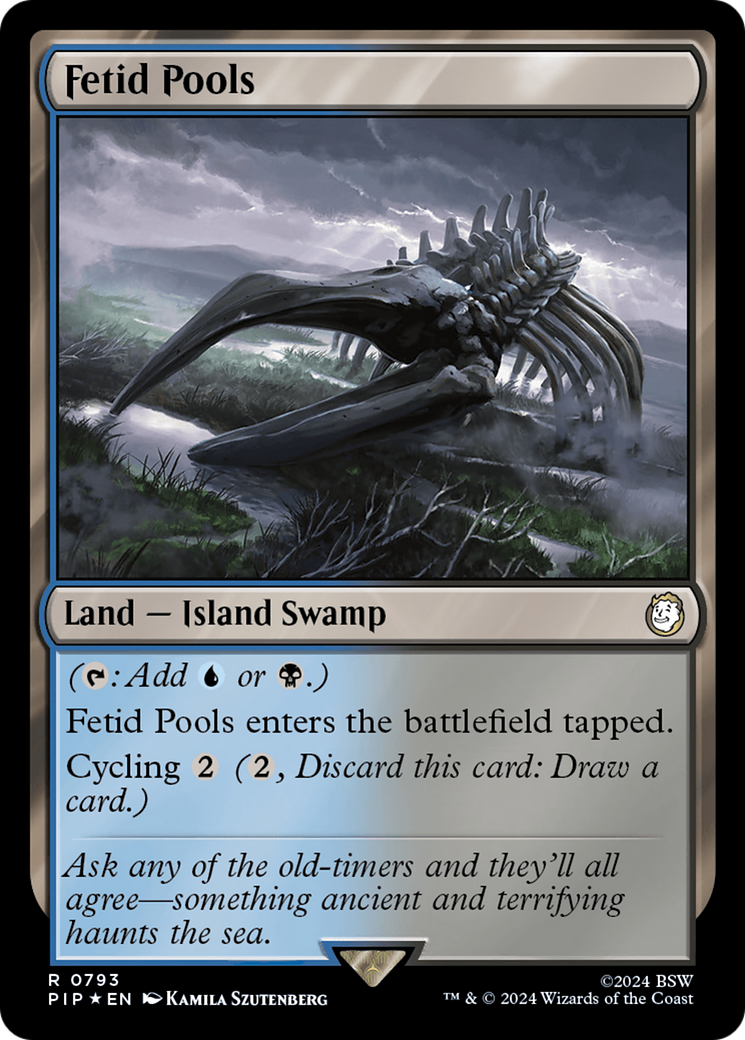 Fetid Pools (Surge Foil) [Fallout] - Trinity Hobby