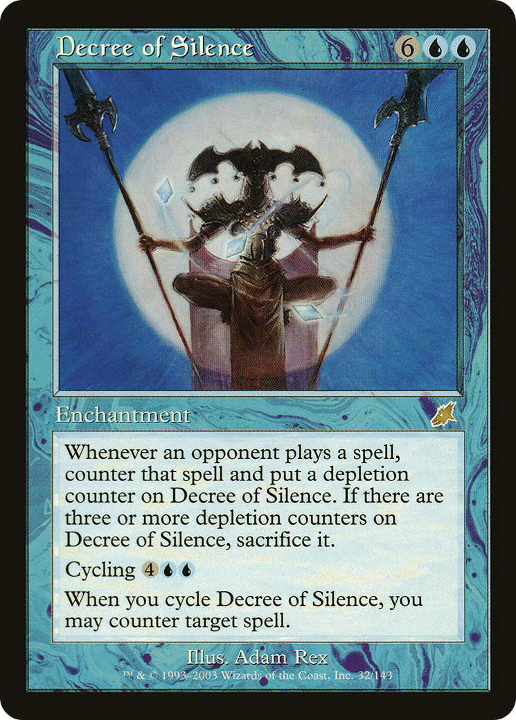 Decree of Silence [Scourge] - Trinity Hobby