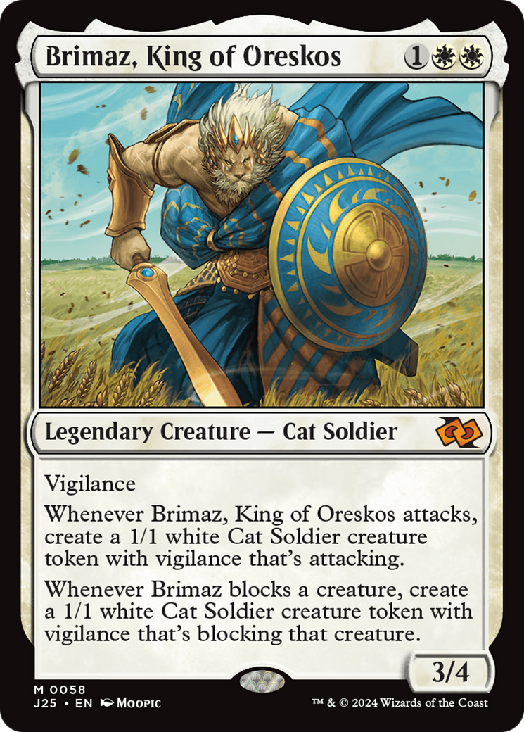 Brimaz, King of Oreskos (Anime) [Foundations Jumpstart] - Trinity Hobby
