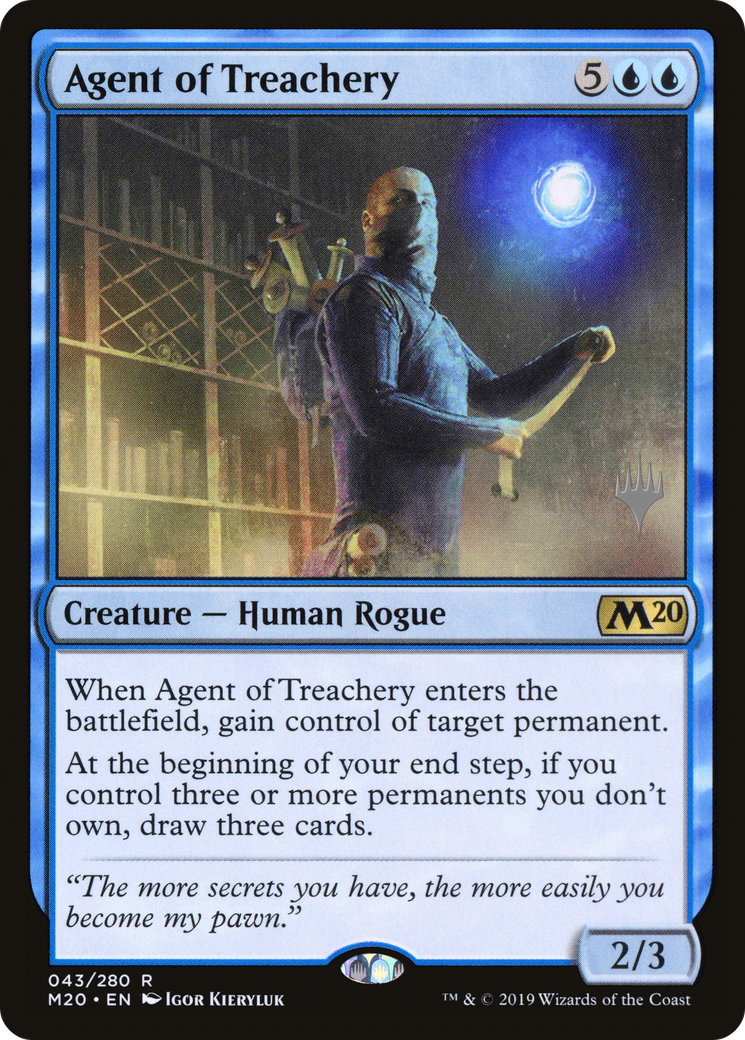 Agent of Treachery (Promo Pack) [Core Set 2020 Promos] - Trinity Hobby