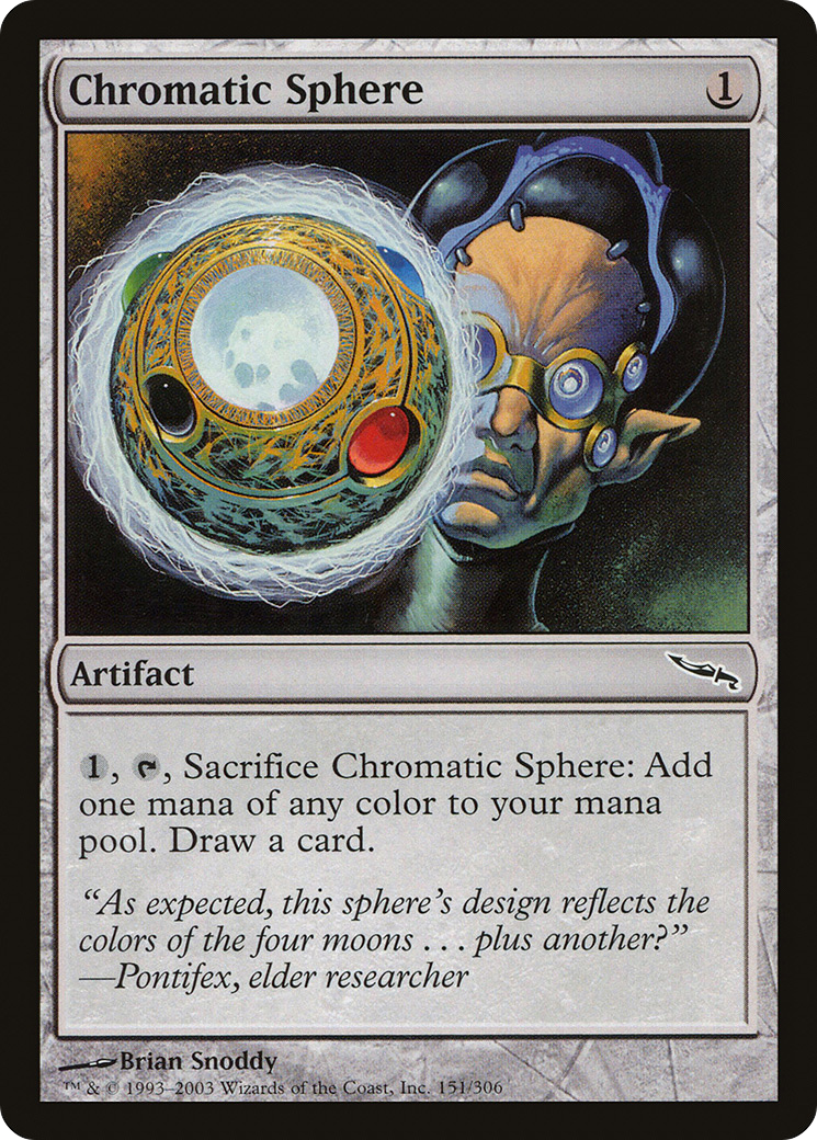 Chromatic Sphere [Mirrodin] - Trinity Hobby