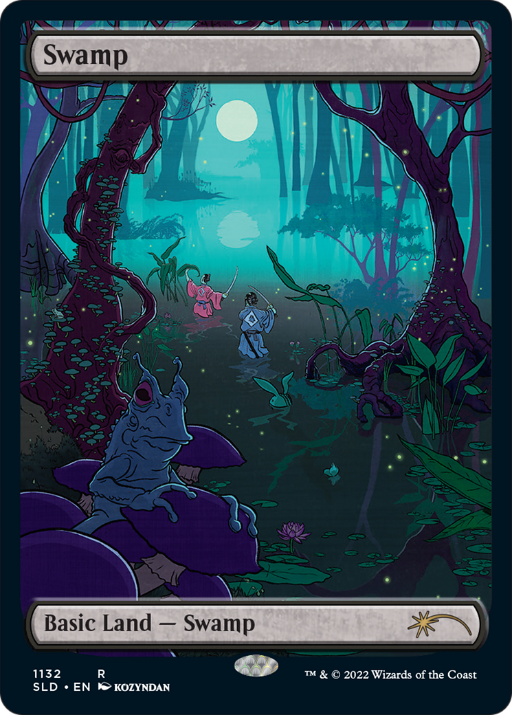 Swamp (SLD-1132) - [Secret Lair Drop] Foil - Trinity Hobby