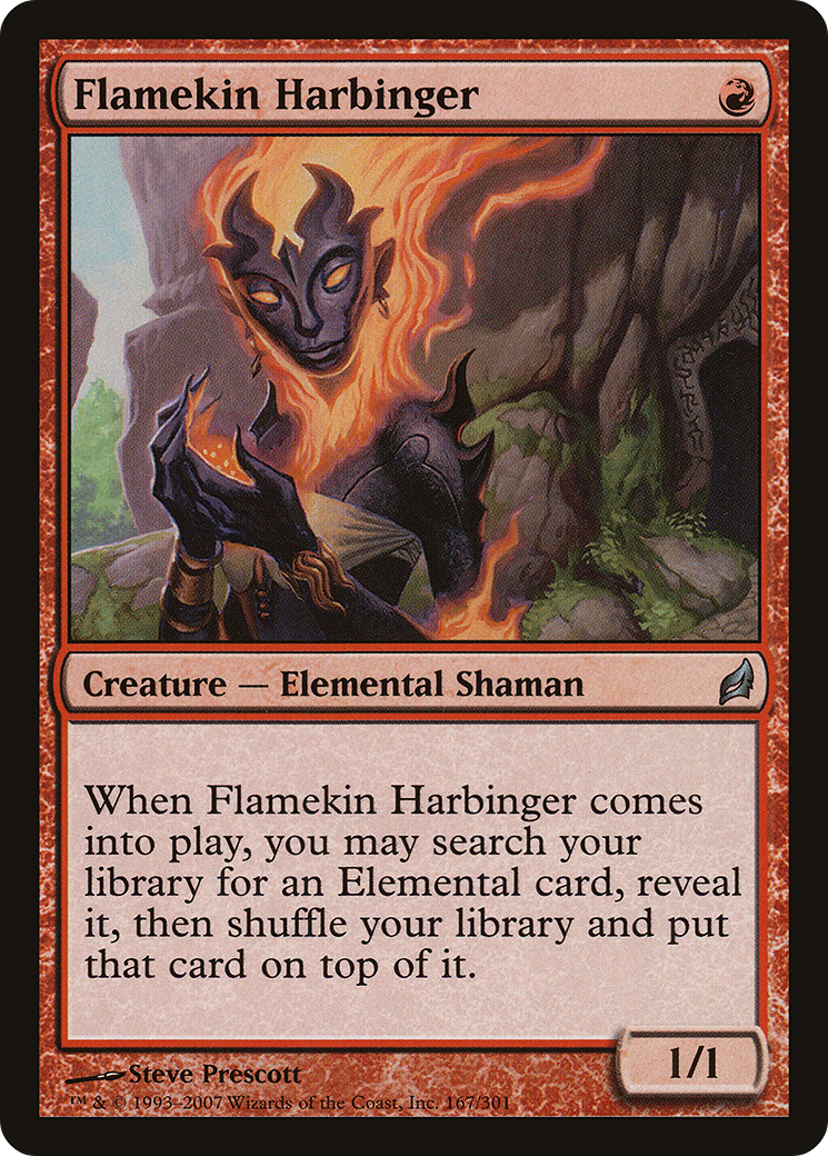 Présage des flammes [Lorwyn] 