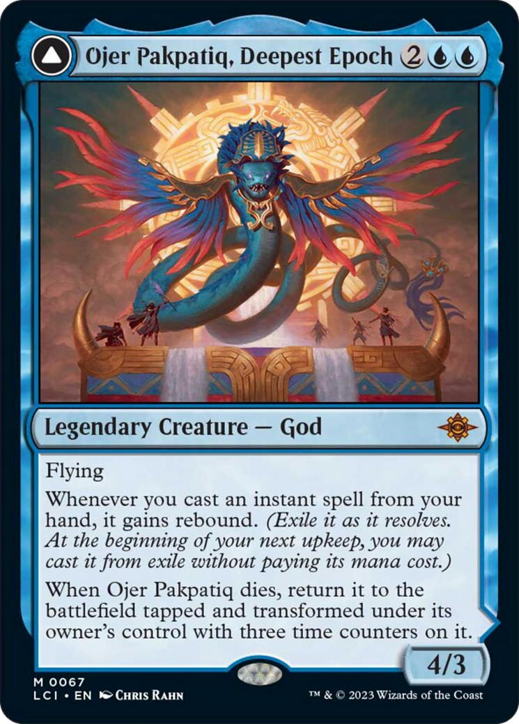 Ojer Pakpatiq, Deepest Epoch // Temple of Cyclical Time [The Lost Caverns of Ixalan] - Trinity Hobby