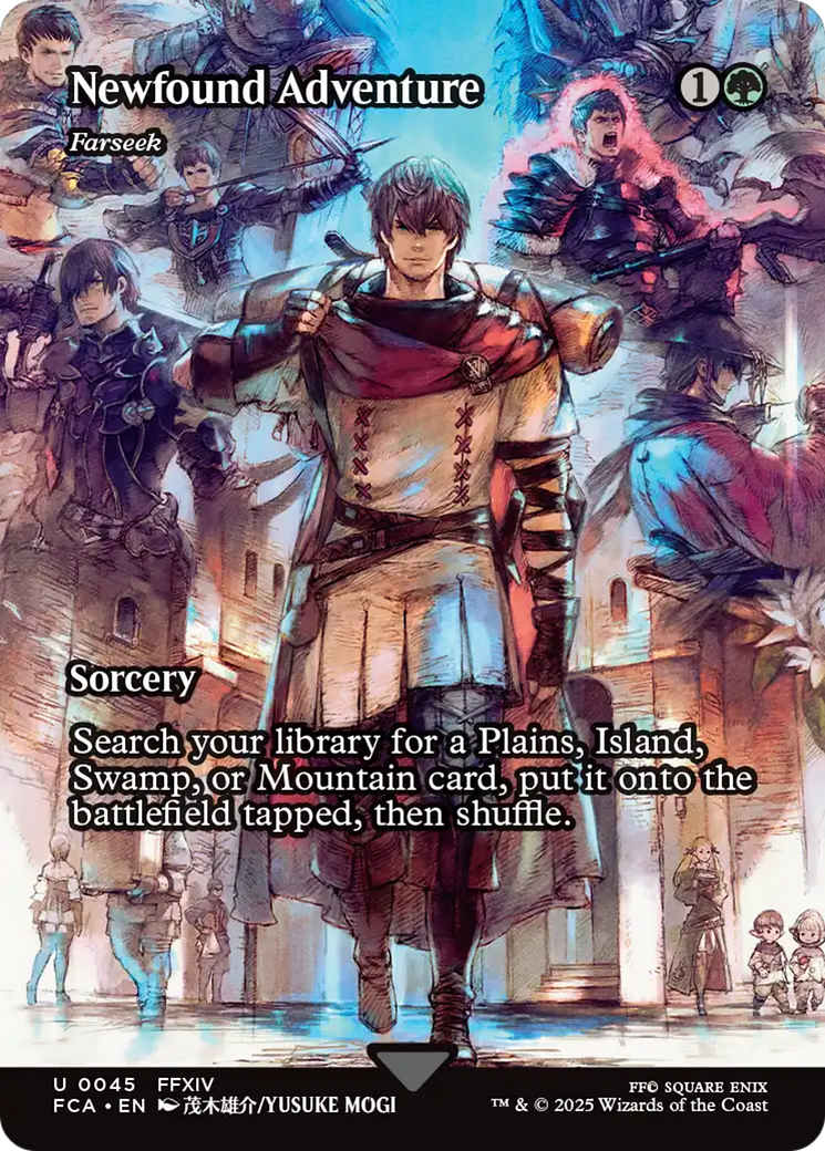 Farseek  [Foil]  (FCA-045) - [FINAL FANTASY: Through the Ages] / Newfound Adventure (Borderless)